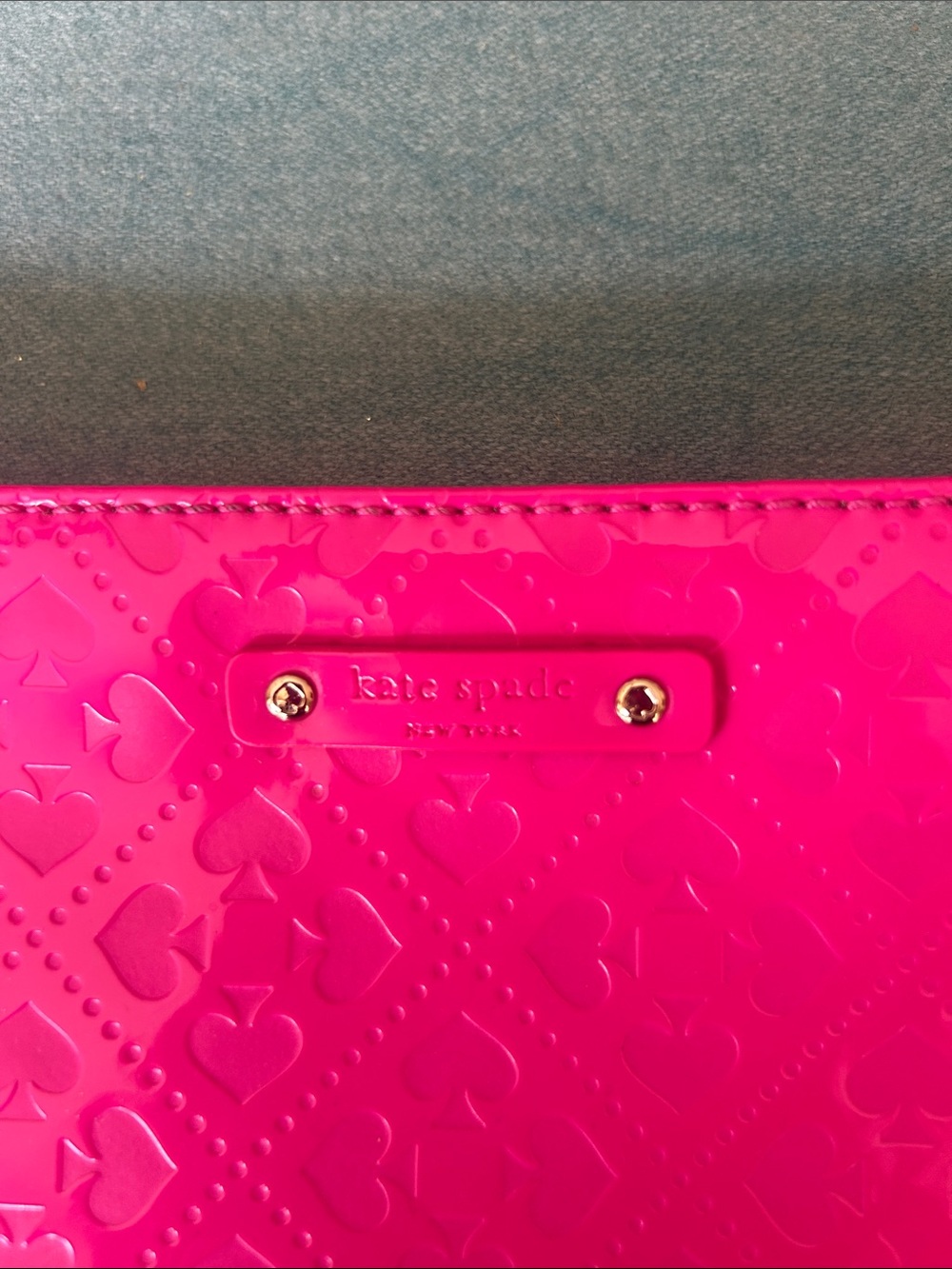 kate spade Hot Pink Patent Crossbody Bag - Picture 2 of 4